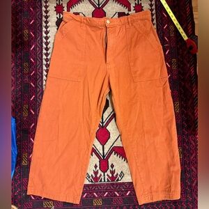 Big Bud Press Petite Work Pants in Burnt Orange